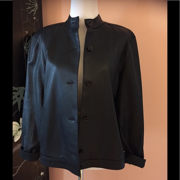 A Rare Find! Hilts Willard Lambskin Bomber Jacket - Picture 3 of 6